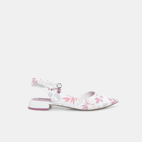 zapatos destalonados de mujer Bata Red Label, Blanco zapatos destalonados de mujer Bata Red Label, Blanco